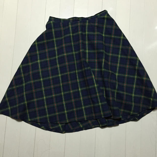 WEGO(ウィゴー)のチェック スカート レディースのスカート(ひざ丈スカート)の商品写真