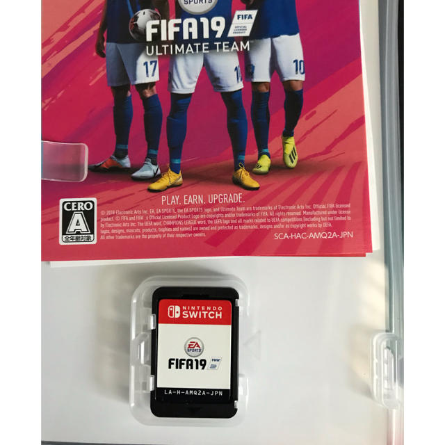 Nintendo Switch(ニンテンドースイッチ)のFIFA 19 STANDARD EDITION エンタメ/ホビーのゲームソフト/ゲーム機本体(家庭用ゲームソフト)の商品写真