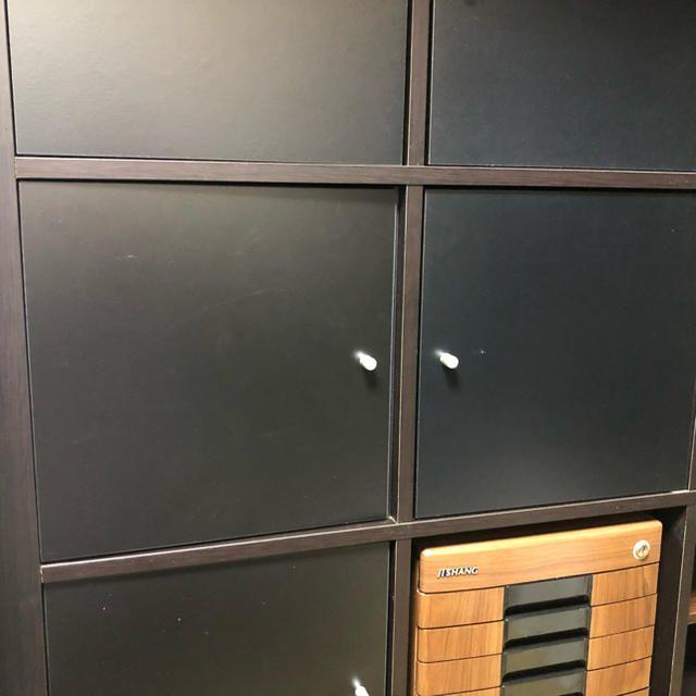 IKEA(イケア)のIKEA イケア Expedit インサート扉 x2 (Kallax取り付け可) インテリア/住まい/日用品の収納家具(棚/ラック/タンス)の商品写真