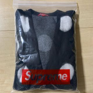 シュプリーム(Supreme)のsupreme Polka Dot Cardigan ドット　カーディガン(カーディガン)