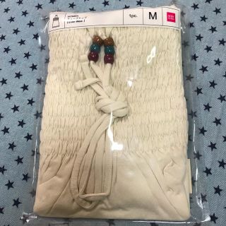 ユニクロ(UNIQLO)のユニクロ UNIQLO チューブトップ  キャミソール M 未使用(ベアトップ/チューブトップ)