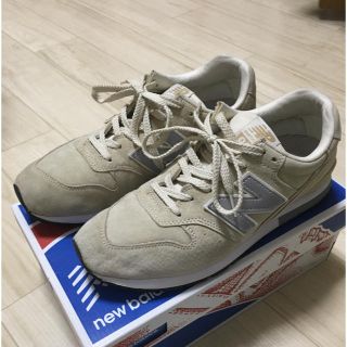 ニューバランス(New Balance)のニューバランス996 ES  サンドベージュ　26.5(スニーカー)