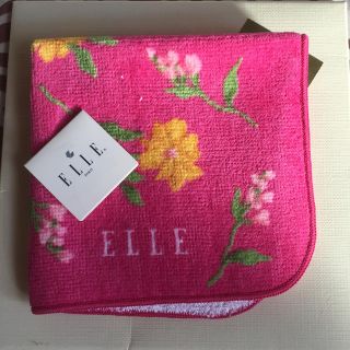 エル(ELLE)のELLE タオルハンカチ 新品(ハンカチ)