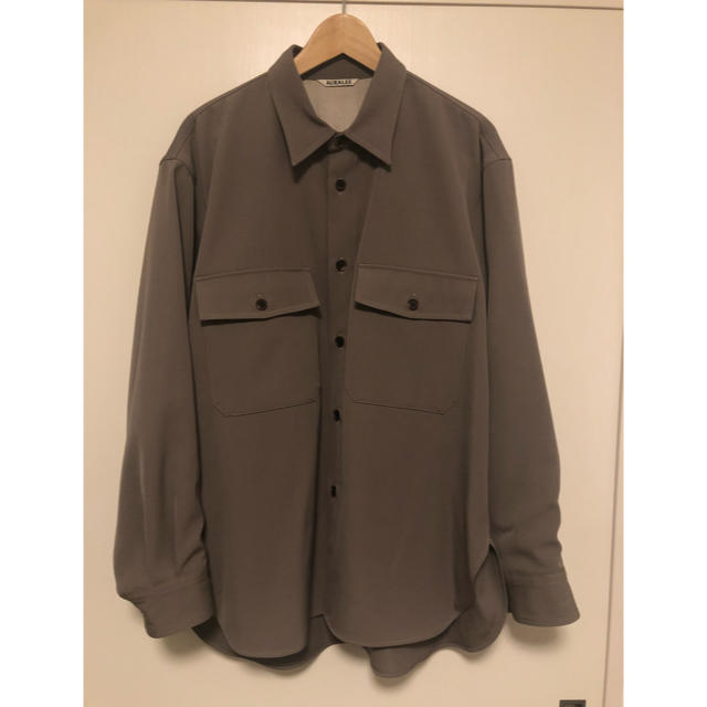 COMOLI(コモリ)のAURALEE WOOL MAX GABARDINE SHIRTS オーラリー メンズのトップス(シャツ)の商品写真