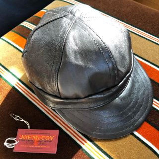 ザリアルマッコイズ(THE REAL McCOY'S)のリアルマッコイズ  BA19105 LEATHER WORK CAP(キャップ)