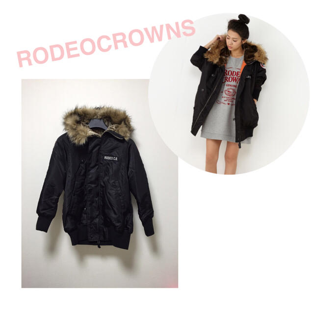 RODEO CROWNS(ロデオクラウンズ)のロデオ 今季 N-3B レディースのジャケット/アウター(ブルゾン)の商品写真