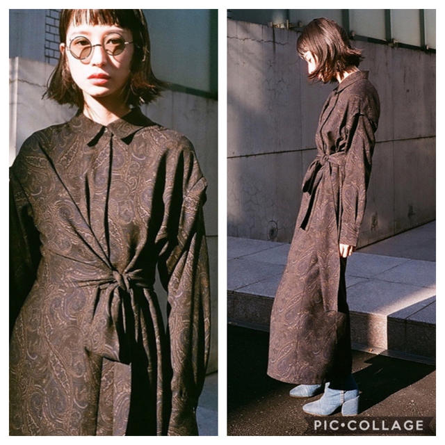 clane 18SS ペイズリーシリーズワンピース