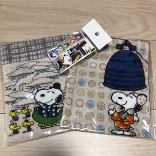スヌーピー(SNOOPY)の観世能楽堂限定 スヌーピー 巾着 安宅　他2店(キャラクターグッズ)