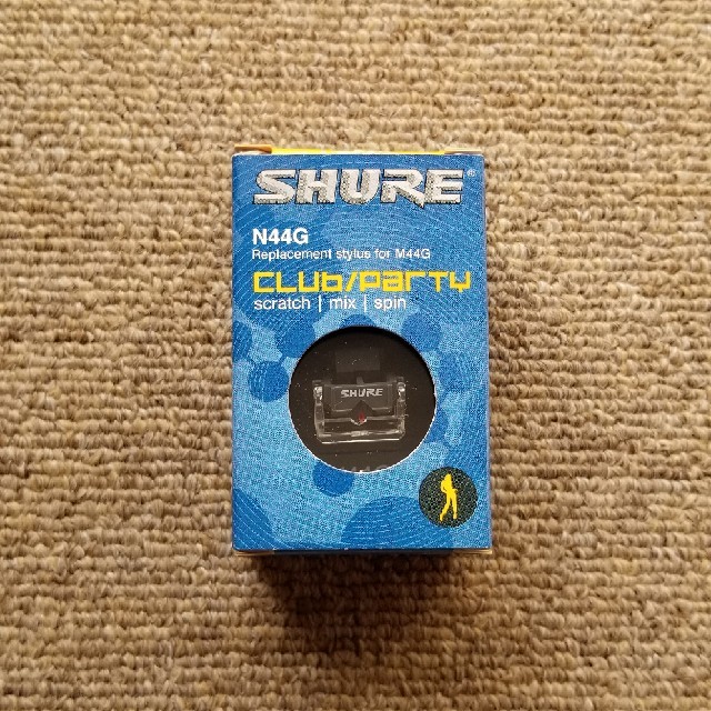 SHURE  レコード針　N44G