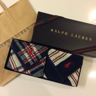 ラルフローレン(Ralph Lauren)のきゅん様専用です♪ギフトBOXセット付♡(ハンカチ/ポケットチーフ)