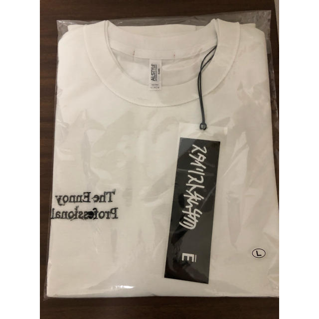 イズネス ENNOY スタイリスト私物 裏返し2枚重ねTシャツ white L