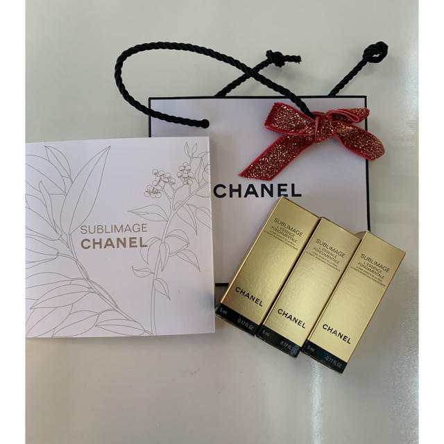 CHANEL(シャネル)のCHANEL シャネル サブリマージュ 美容液 20,625円相当 コスメ/美容のキット/セット(サンプル/トライアルキット)の商品写真