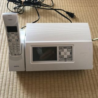 サンヨー(SANYO)のファックス電話機、子機1台(OA機器)