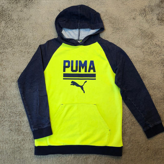 PUMA(プーマ)の【PUMA】パーカー　kids size 160 キッズ/ベビー/マタニティのキッズ服男の子用(90cm~)(Tシャツ/カットソー)の商品写真