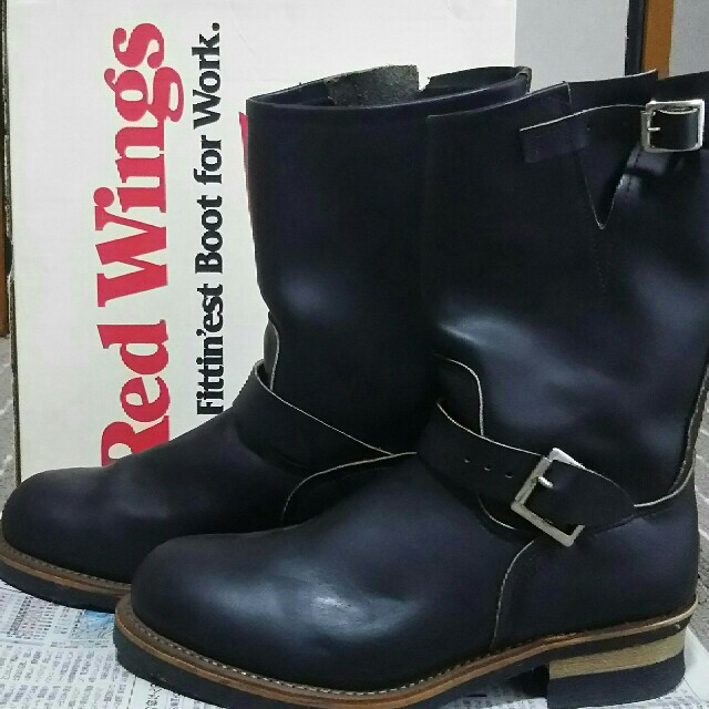 REDWING エンジニアブーツ T91 2268 US9D 27cm 茶芯-