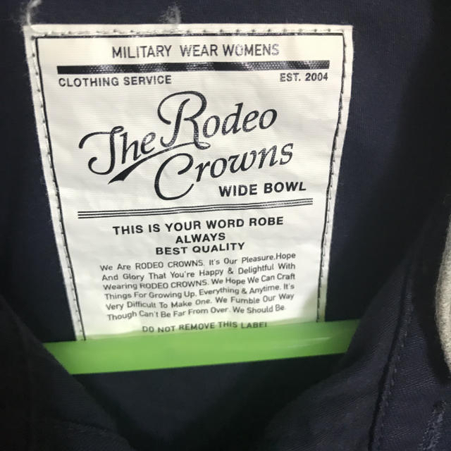 RODEO CROWNS(ロデオクラウンズ)のrodeo  crownsシャツ レディースのトップス(シャツ/ブラウス(長袖/七分))の商品写真