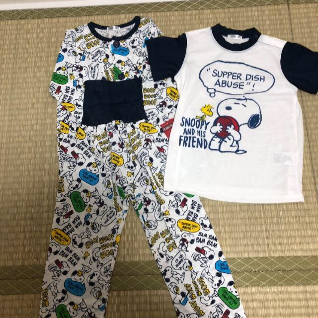 SNOOPY(スヌーピー)の新品♡子どもパジャマ♡スヌーピー キッズ/ベビー/マタニティのキッズ服男の子用(90cm~)(パジャマ)の商品写真