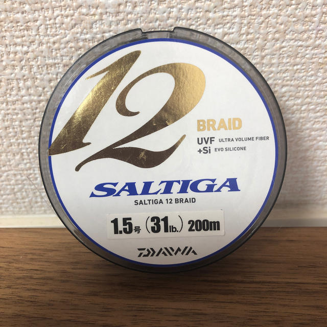 DAIWA(ダイワ)のソルティガ　12BRAID 1.5号　200m スポーツ/アウトドアのフィッシング(釣り糸/ライン)の商品写真