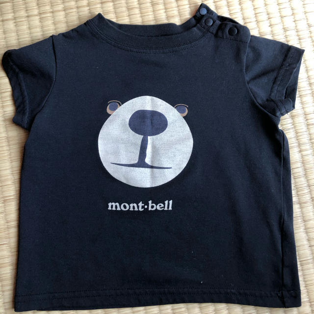 mont bell(モンベル)のモンベル　ベビー80センチ　Tシャツ キッズ/ベビー/マタニティのベビー服(~85cm)(Ｔシャツ)の商品写真