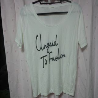 アングリッド(Ungrid)の♡Ungrid ロゴTシャツ♡(Tシャツ(半袖/袖なし))