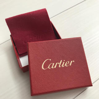 カルティエ(Cartier)の美品　カルティエ　空箱　保存袋(ショップ袋)
