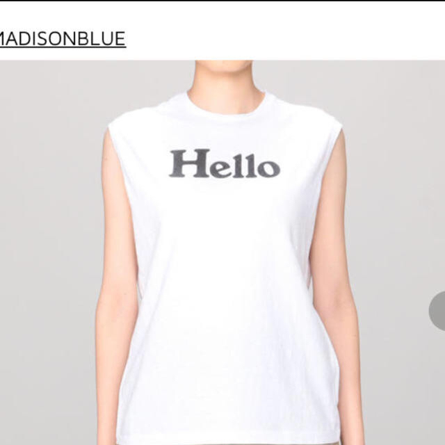 【超歓迎された】 MADISONBLUE - マディソンブルー　Tシャツ Tシャツ(半袖/袖なし)
