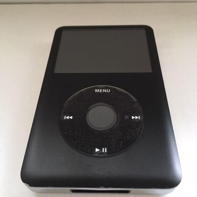 2021新発 Apple iPod MB150J/A ブラック 160GB classic ポータブルプレーヤー