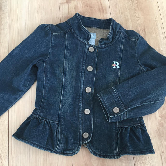 babyGAP(ベビーギャップ)のデニムジャケット Gジャン gap ギャップ キッズ/ベビー/マタニティのキッズ服女の子用(90cm~)(ジャケット/上着)の商品写真