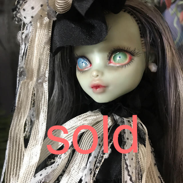 モンスターハイ♡フランキー♡ ooakdoll リペイントぬいぐるみ/人形