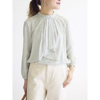 シップスフォーウィメン(SHIPS for women)のSHIPS
小紋プリントブラウス

◆新品未開封(シャツ/ブラウス(長袖/七分))