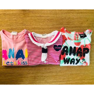 アナップ(ANAP)のTシャツ　3枚セット(Tシャツ/カットソー)