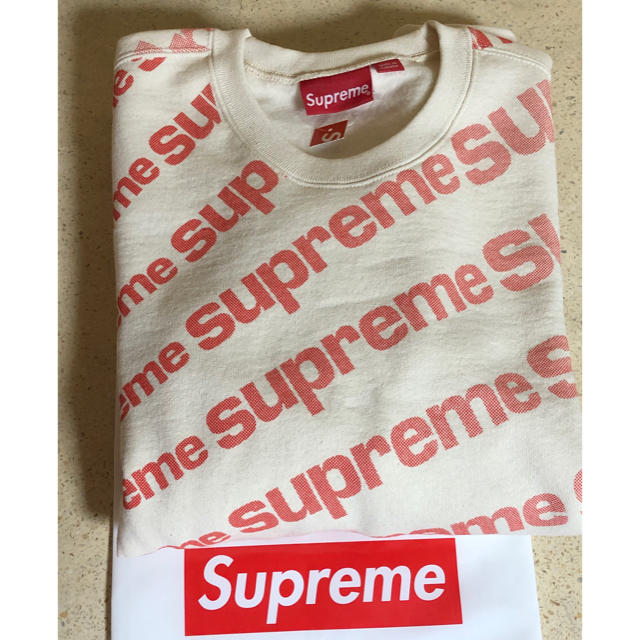 Supreme Ladial Crewneck ナチュラル Lサイズ - www.sorbillomenu.com