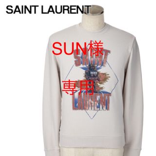 サンローラン(Saint Laurent)のサンローラン　2019ss ロボット　スウェット(スウェット)