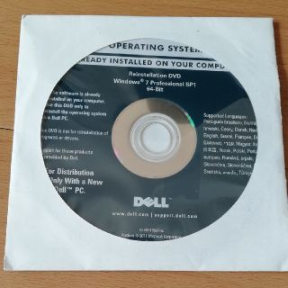 Windows7 インストールDVD pro64BIT (PC周辺機器)