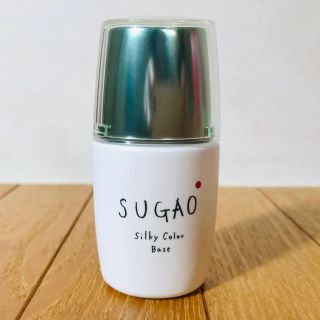 ロートセイヤク(ロート製薬)の【 値下げ 】SUGAO スガオ シルク感カラーベース(グリーン)(化粧下地)