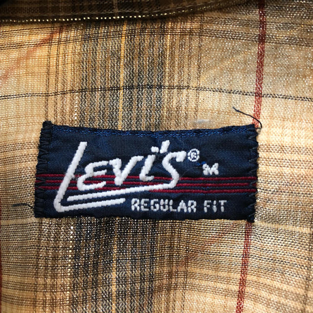 Levi's(リーバイス)のリーバイス　シャツ　茶色　ラメ　M メンズのトップス(シャツ)の商品写真