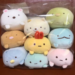 サンエックス(サンエックス)のすみっコぐらし　スーパーもーちもちぬいぐるみ9点セット(ぬいぐるみ)