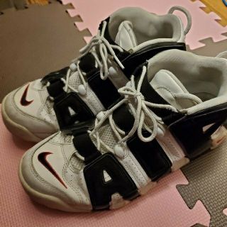 ナイキ(NIKE)のNike Air more uptempo モアテン ゼブラ(スニーカー)