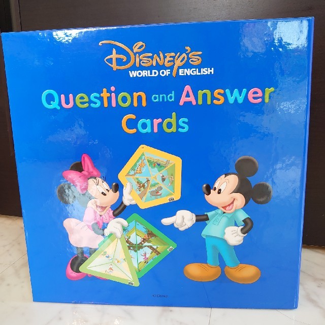 Disney(ディズニー)の【美品】2箱未開封  DWE  Q&Aカード  ディズニー英語システム キッズ/ベビー/マタニティのおもちゃ(知育玩具)の商品写真