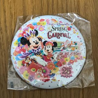 ディズニー(Disney)のTDS◆スプリングカーニバル◆缶バッジ(キャラクターグッズ)