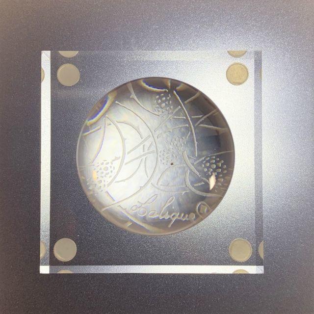 R.LALIQUE ルネ・ラリック アンティーク クリスタルペーパーウェイト