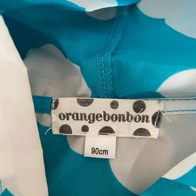 Orange bonbon(オレンジボンボン)のorangebonbon レインコート 90cm キッズ/ベビー/マタニティのこども用ファッション小物(レインコート)の商品写真