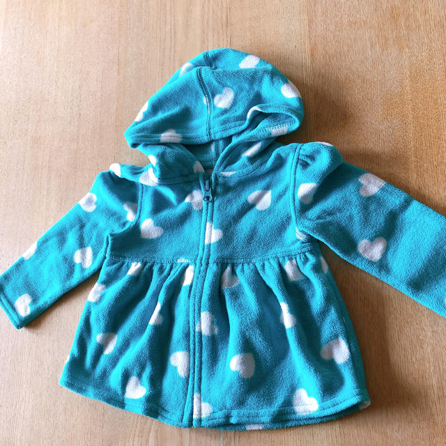 Old Navy(オールドネイビー)のフリースパーカー キッズ/ベビー/マタニティのキッズ服女の子用(90cm~)(ジャケット/上着)の商品写真