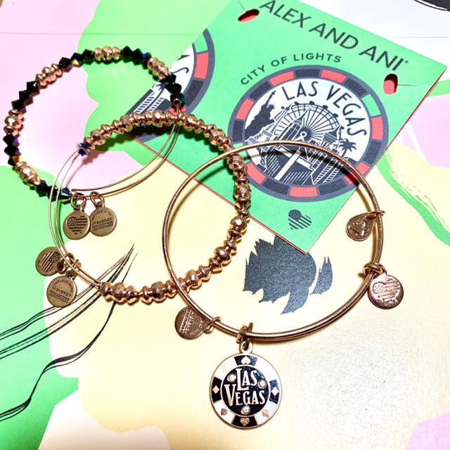 新品 ☆ Alex and Ani ラスベガス限定　3本セット