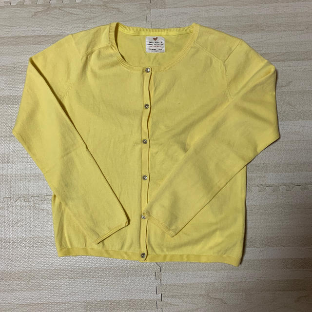 ZARA KIDS(ザラキッズ)のザラ　ガールズ　ニット キッズ/ベビー/マタニティのキッズ服女の子用(90cm~)(カーディガン)の商品写真