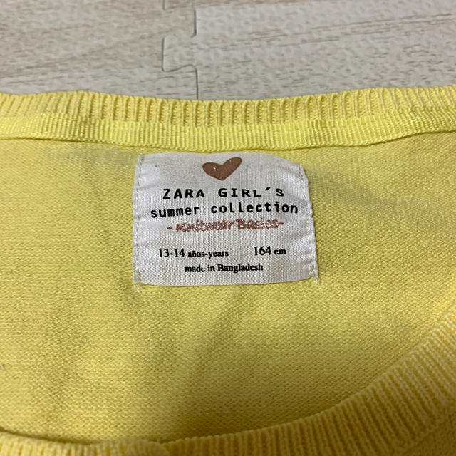 ZARA KIDS(ザラキッズ)のザラ　ガールズ　ニット キッズ/ベビー/マタニティのキッズ服女の子用(90cm~)(カーディガン)の商品写真