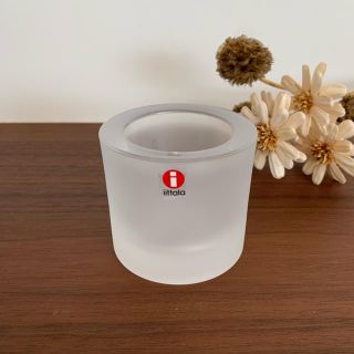 イッタラ(iittala)のiittala イッタラ　kivi　キャンドルホルダー　フロスト(置物)