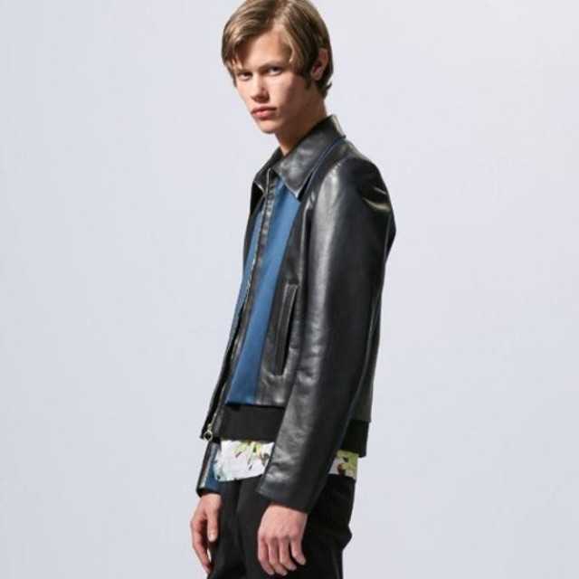ふるさと割】 皮 ポールスミス15ss ラムレザージャケット - paxot.fi
