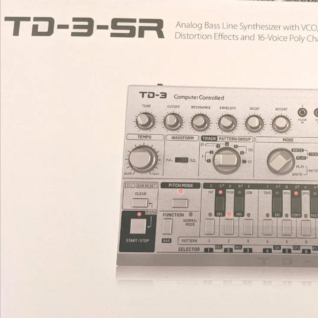 TD-3-SR 3台 楽器のDTM/DAW(音源モジュール)の商品写真