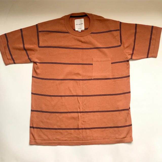 【STILL BY HAND】メンズ サマーニットTシャツ（ブランド46サイズ） メンズのトップス(Tシャツ/カットソー(半袖/袖なし))の商品写真